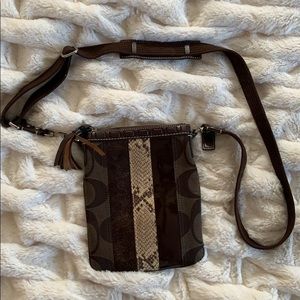 Coach swing pack Big C print